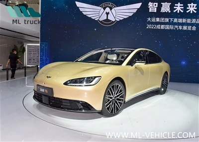 Lúxus D-Class Executive Sedan DaYun YuanHang Y6 opinberlega afhjúpaður