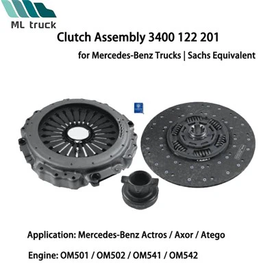Mercedes-Benz Axor kúplingssamsetning 3400 122 201